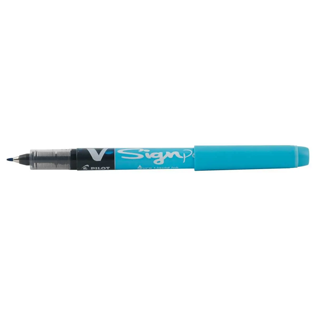 Viltstift met vloeibare inkt V Sign Pen - Lichtblauw - PILOT