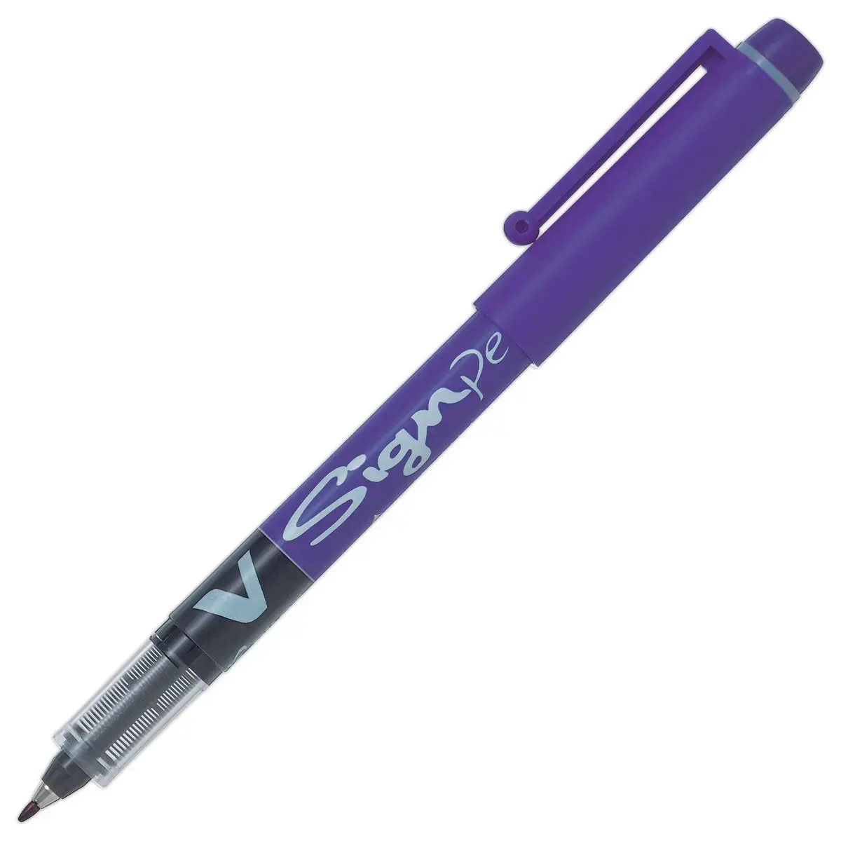 Viltstift met vloeibare inkt V Sign Pen - Paars - PILOT