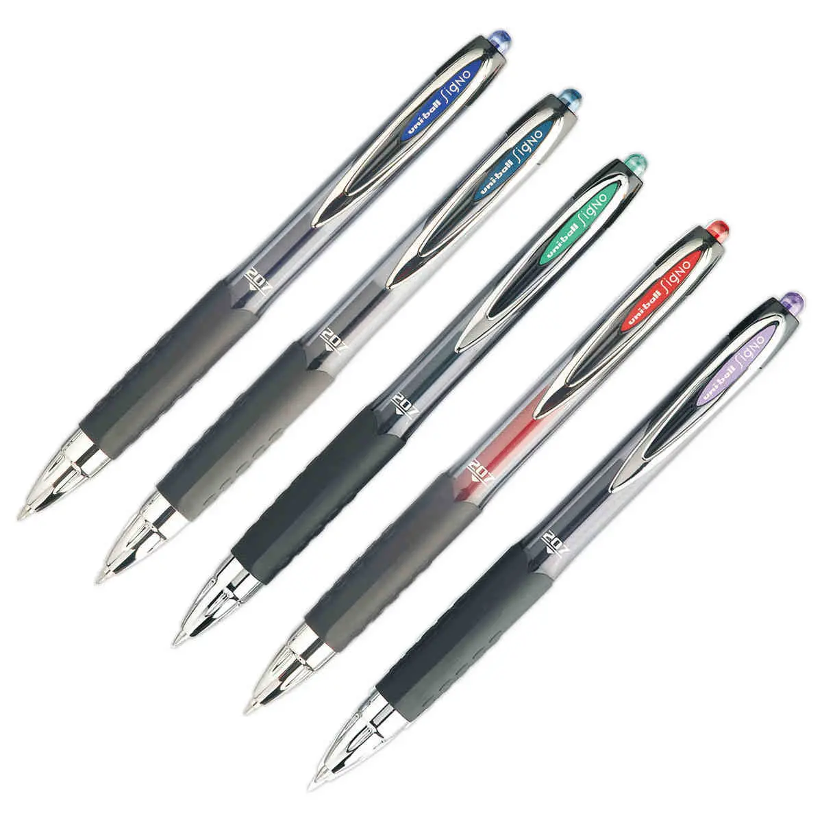 Balpen Signo RT 207 - Medium schrift - Zwart - UNI-BALL