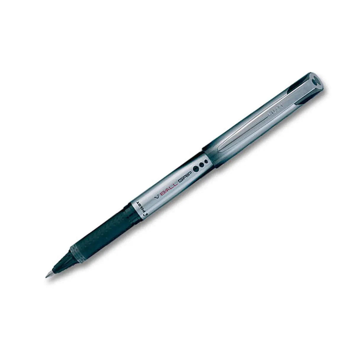 Rollerpen V Ball Grip 07 - Metalen punt - Middelgroot geschrift - Zwart - PILOT