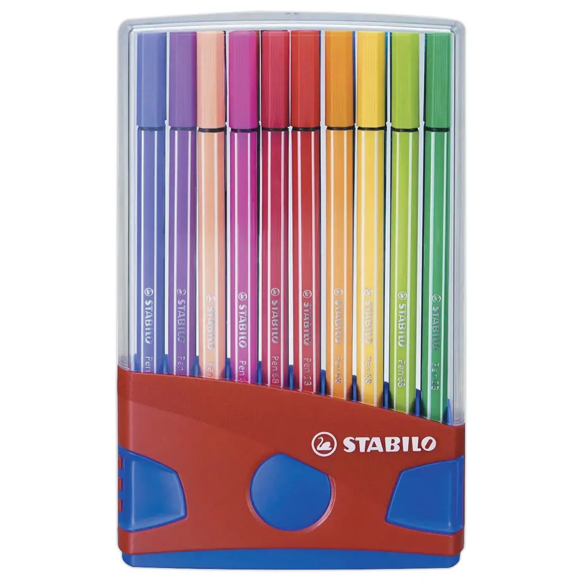20 Viltstiften medium punt Pen 68 Colorparade - Geassorteerde kleuren - STABILO