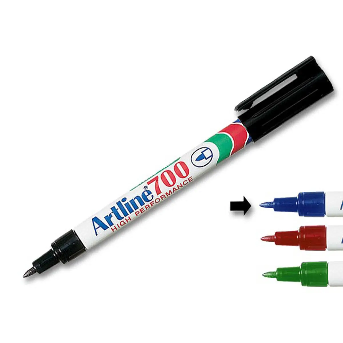 Permanent marker Artline 700 - Ronde punt - Blauw - ARTLINE