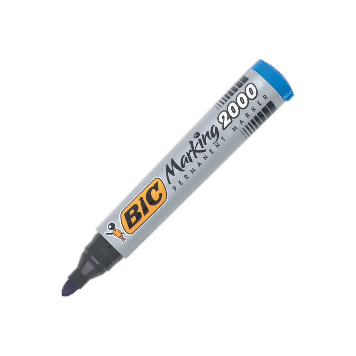 Permanent marker Marking 2000 van Bic - ronde punt - Blauw 