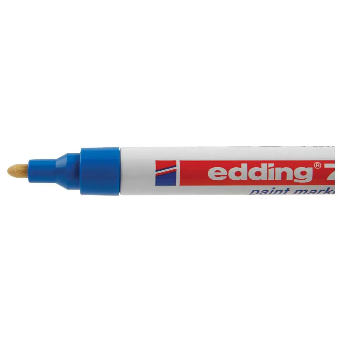 Verfmarker EDDING 750 medium punt - Blauw