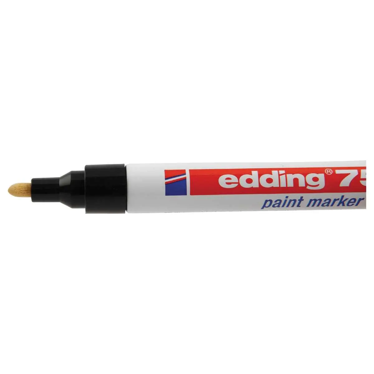 Verfmarker EDDING 750 medium punt - Zwart 