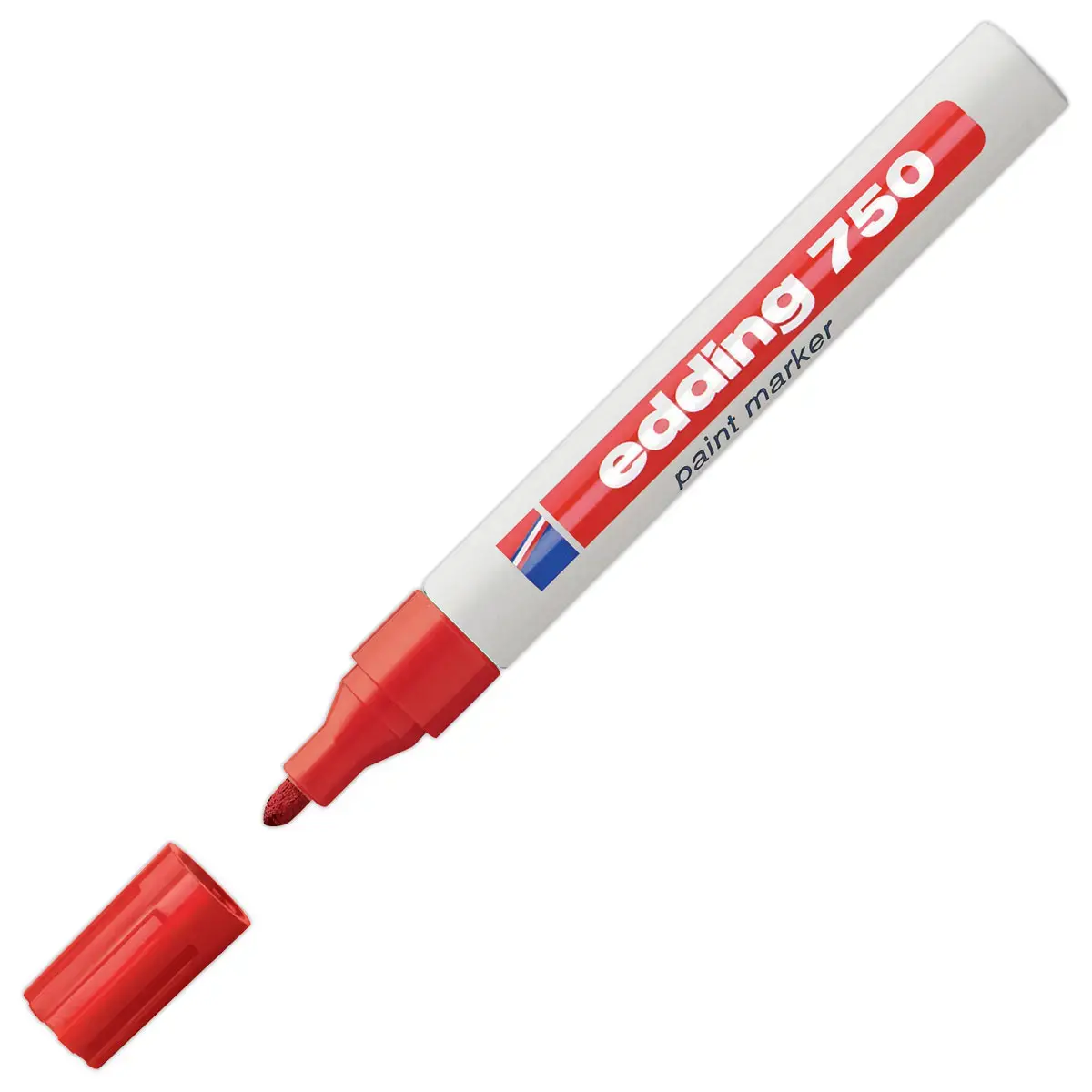 Verfmarker EDDING 750 medium punt - Rood