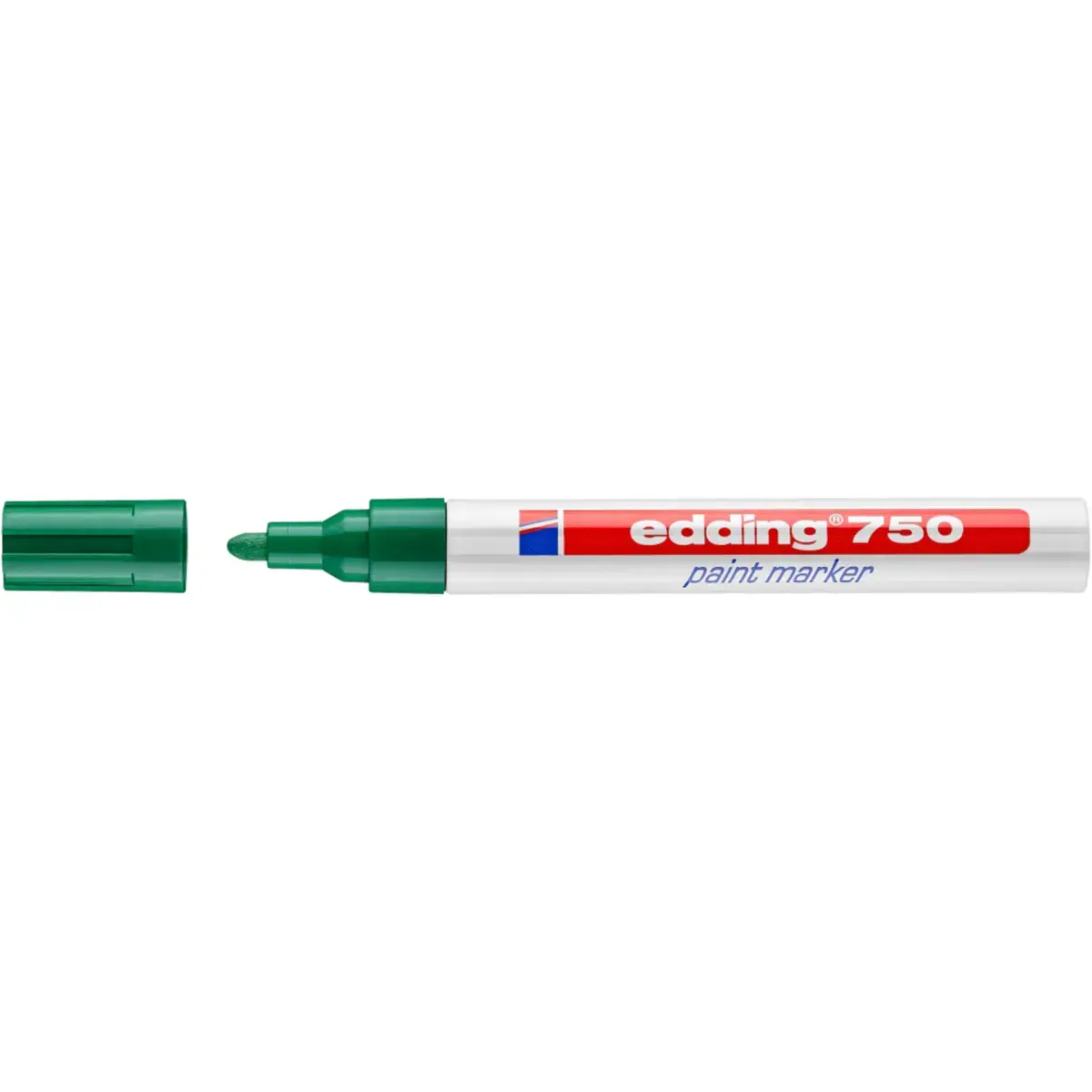 Verfmarker EDDING 750 medium punt - Groen