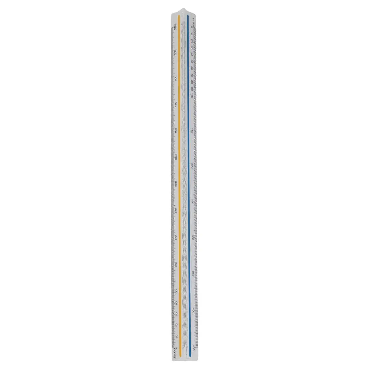 Driezijdig schaallineaal - lengte 30cm