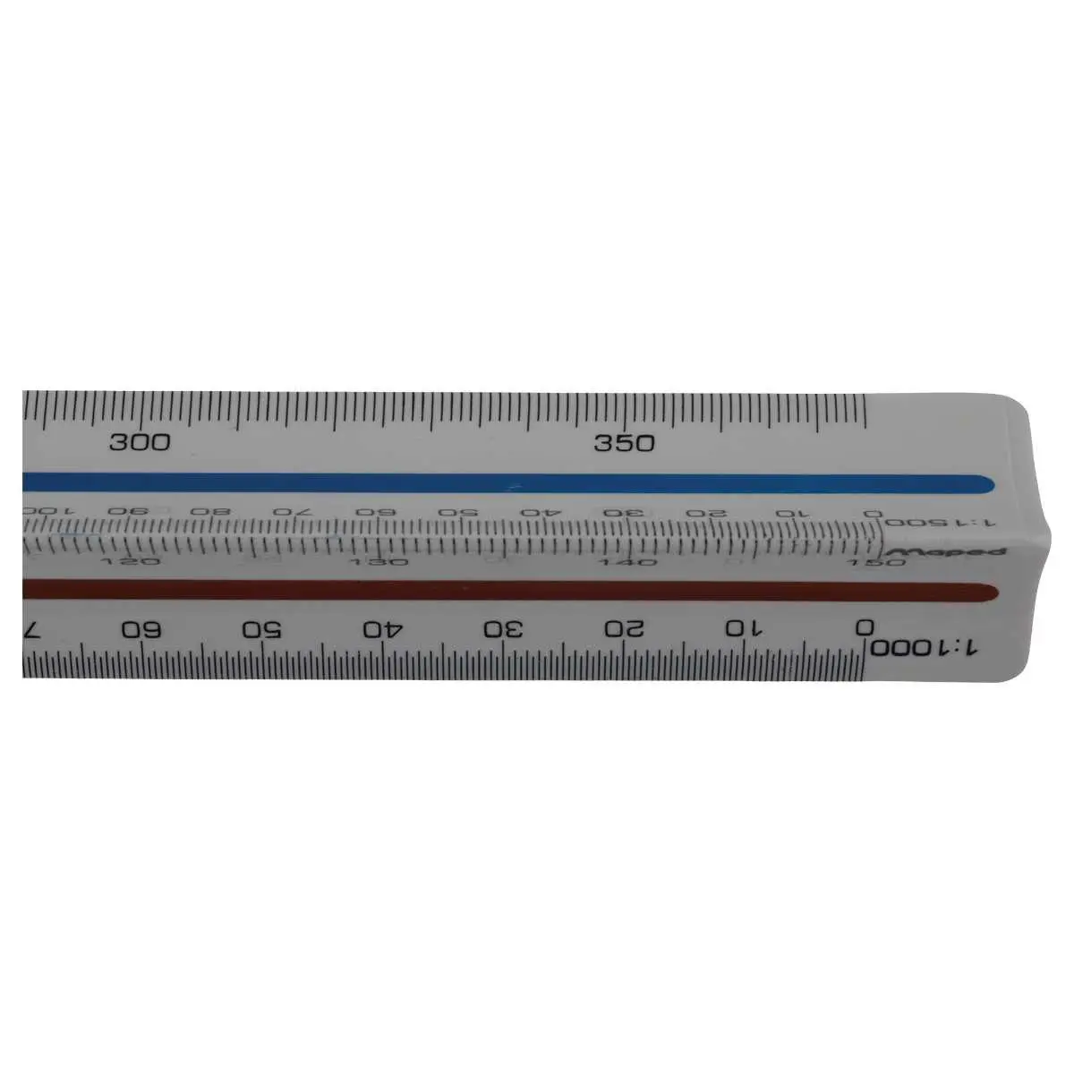 Driezijdig schaallineaal - lengte 30cm