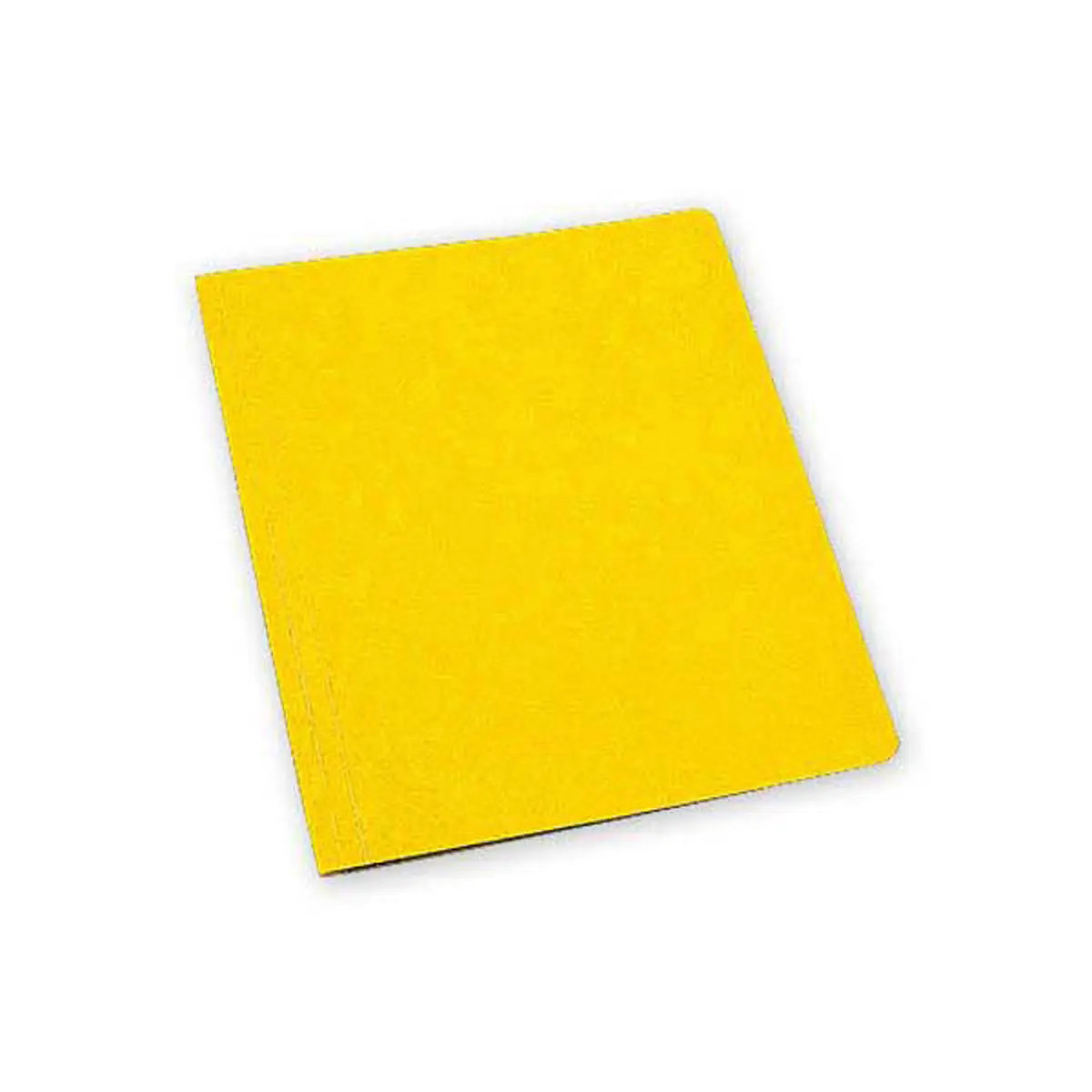 Effen map gegroefde rug - Geel - EXACOMPTA