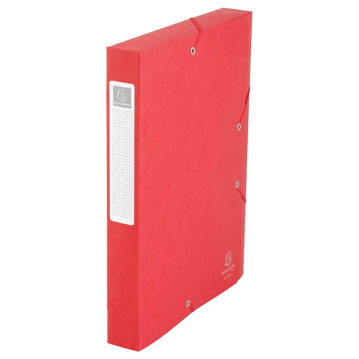 Archiefdoos Cartobox - Rug 4 cm - Rood - EXACOMPTA