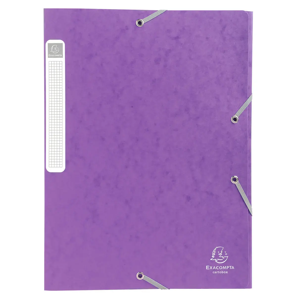 Archiefdoos Cartobox - Rug 4 cm - Paars - EXACOMPTA