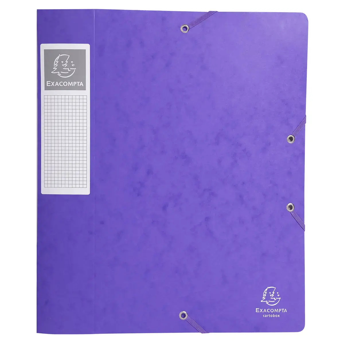 Klasseerdoos Cartobox - Rug 6 cm - paars - EXACOMPTA