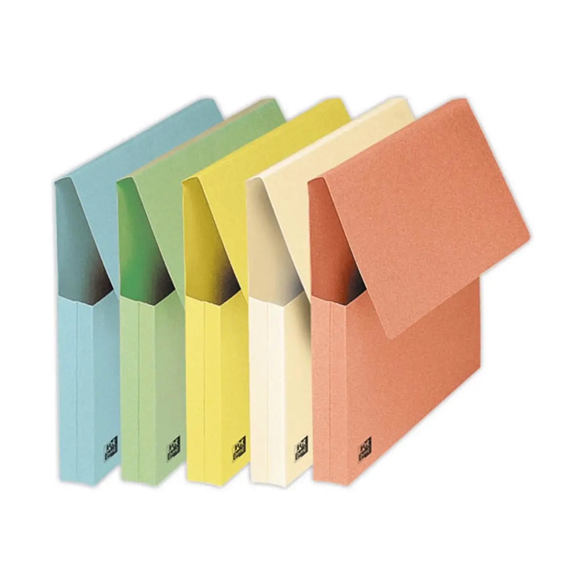 10  Dossiermappen - intense pastelkleuren 