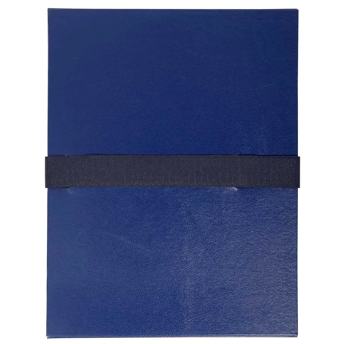 Uitbreidbare map met klittenband - Blauw - EXACOMPTA