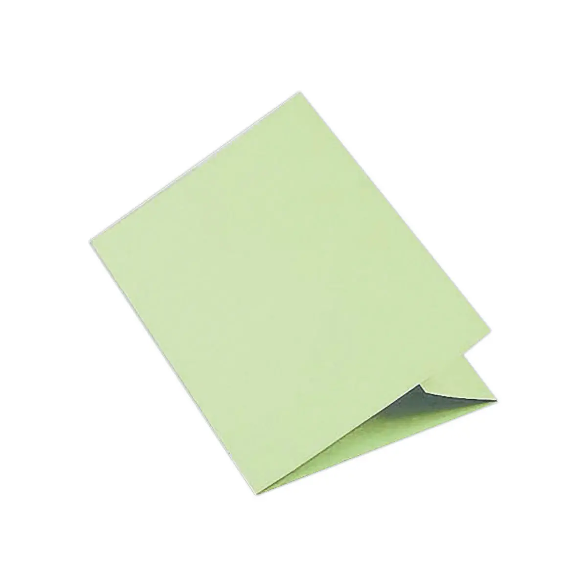 50 Mappen met zijklep 210g - Groen - EXACOMPTA