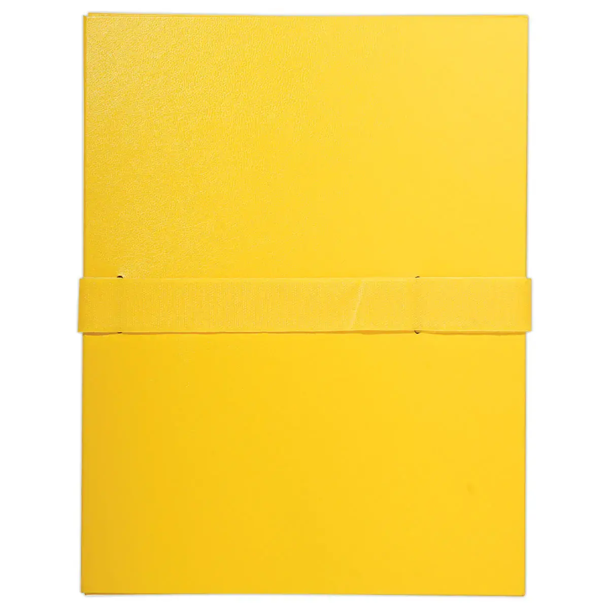 Map met klittenband en Balacron flap - geel - EXACOMPTA