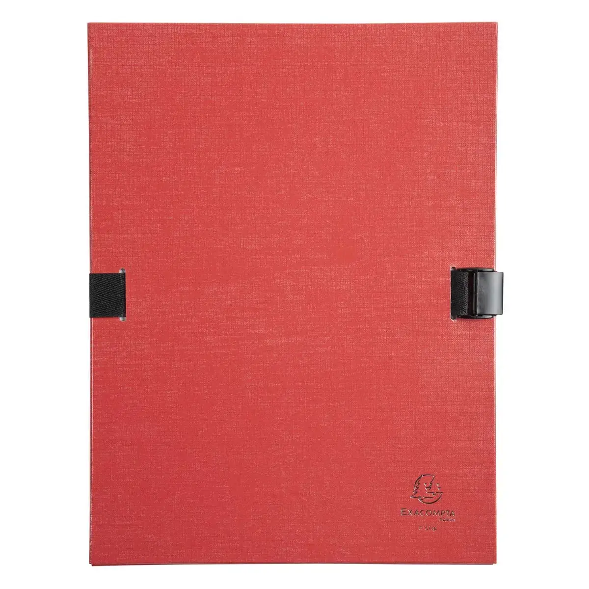 Uitbreidbare map met band N'Clip - Rood - EXACOMPTA