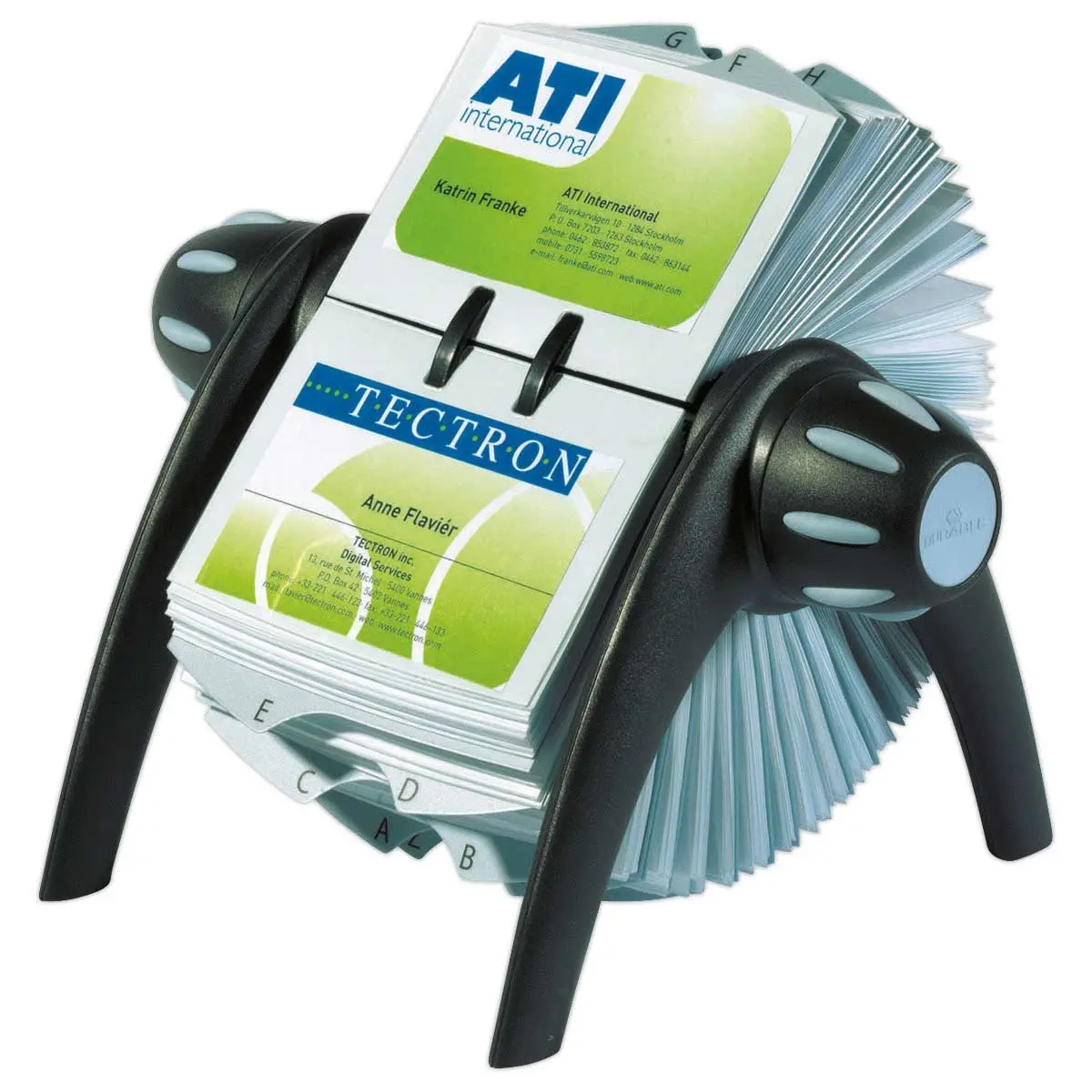 Steekkaartenbak DURABLE Visifix Flip -Roterend 