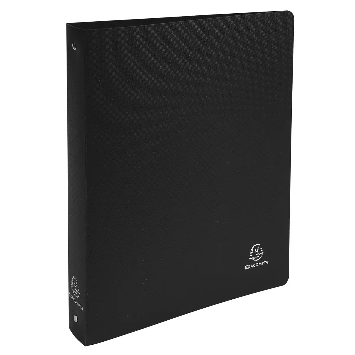 Half harde 4-ringsmap - Rug 4 cm - Zwart - EXACOMPTA 