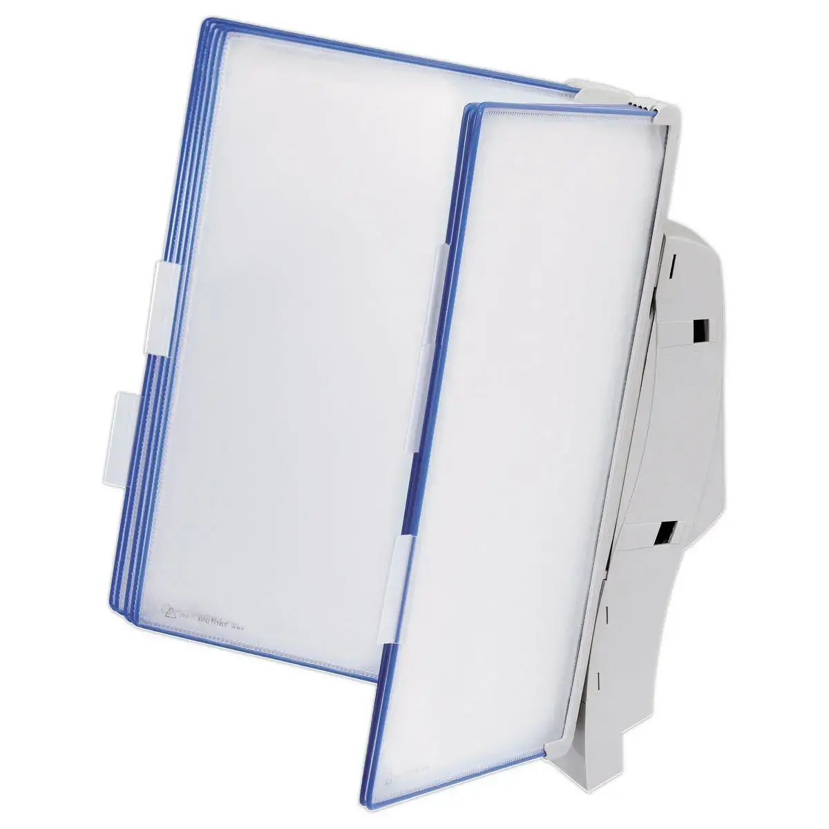 Draaisysteem wandmodel TARIFOLD Office- blauwe hoesjes