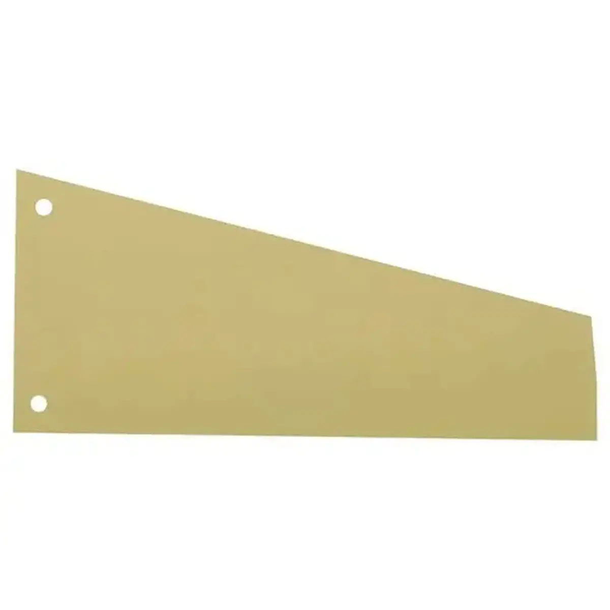 100 Tabbladen trapeziumvormig - in karton