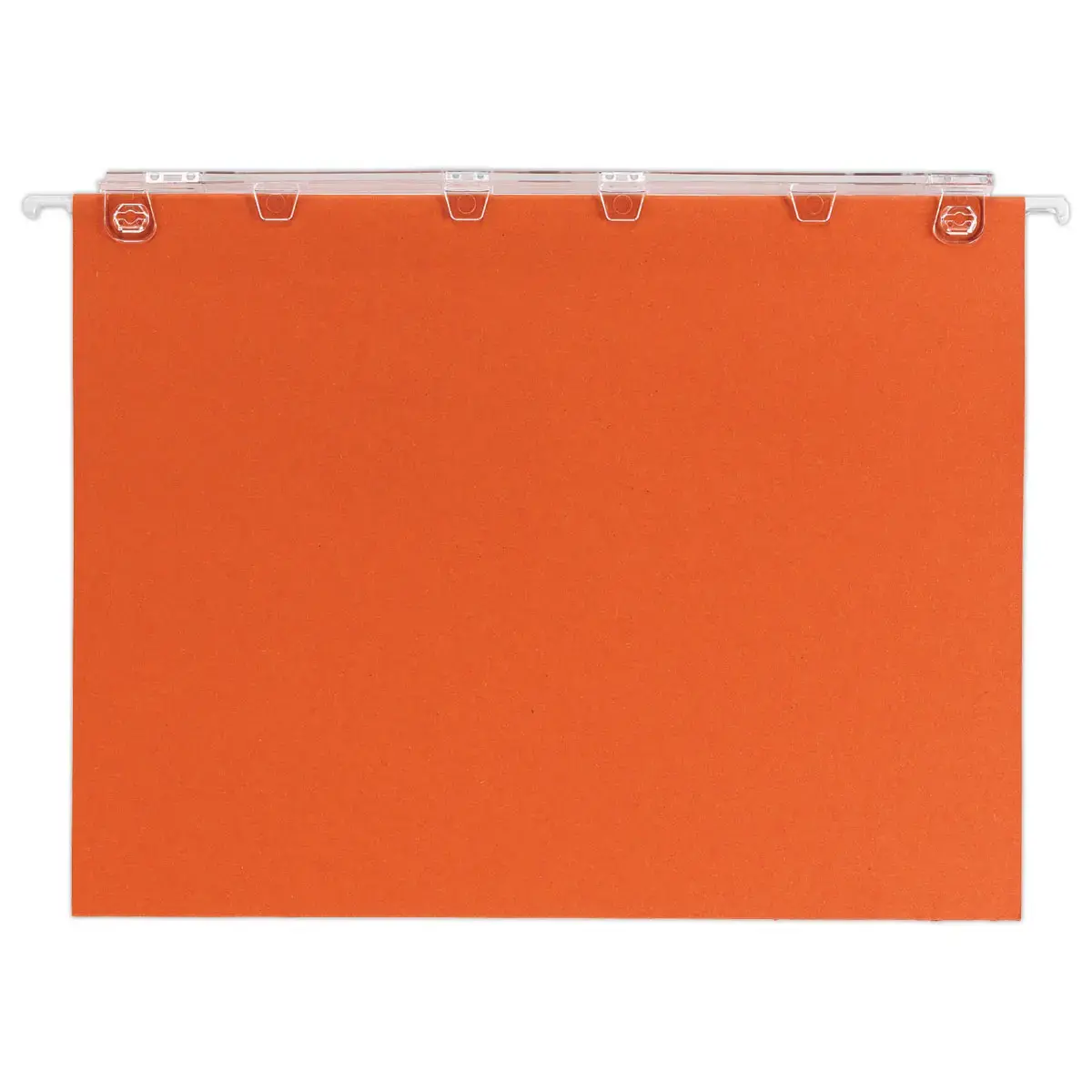 25 Hangmappen voor laden in gerecycleerd karton - V-bodem - Oranje