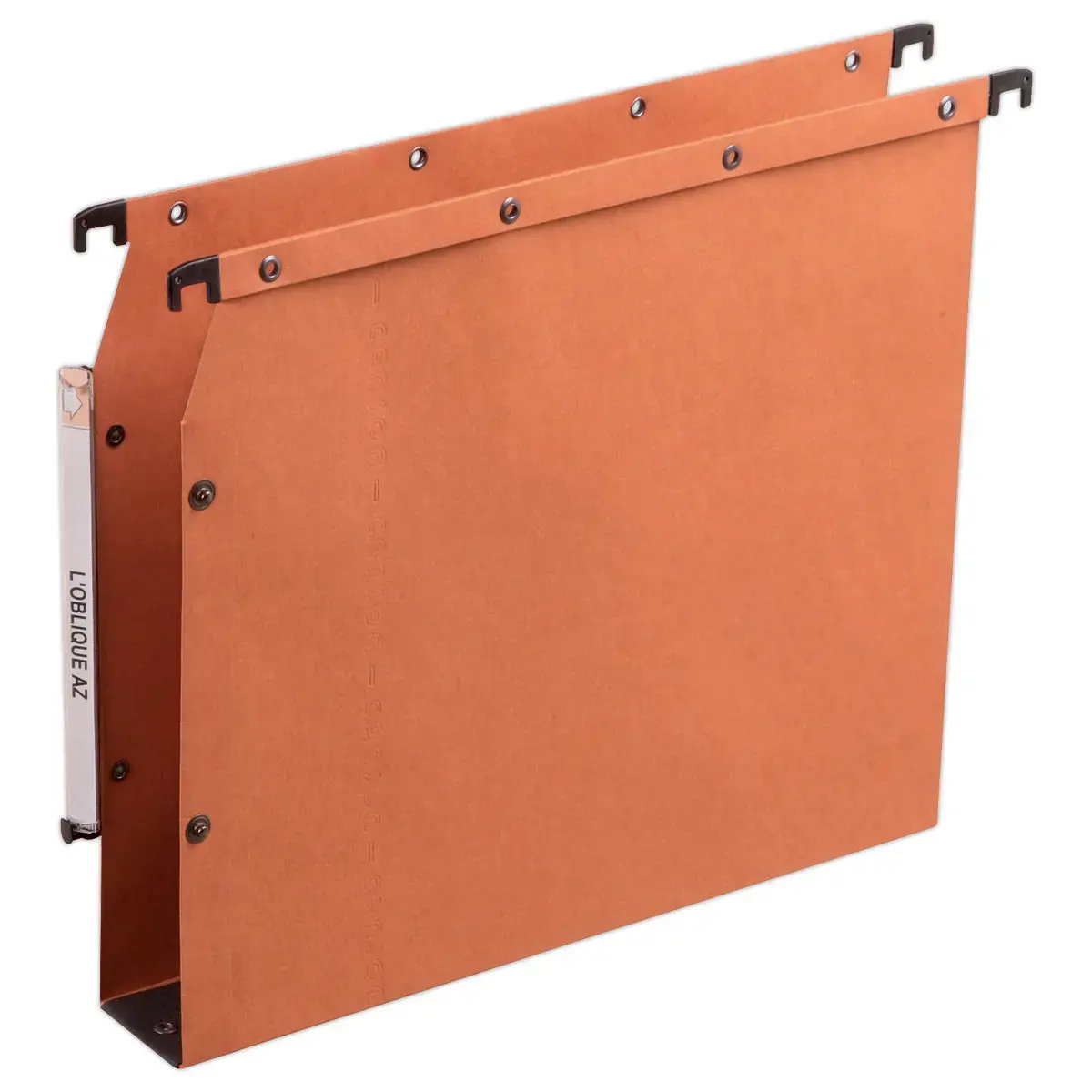 25 Hangmappen - Voor kasten onder druk - Bodem 50 mm - Oranje - ELBA