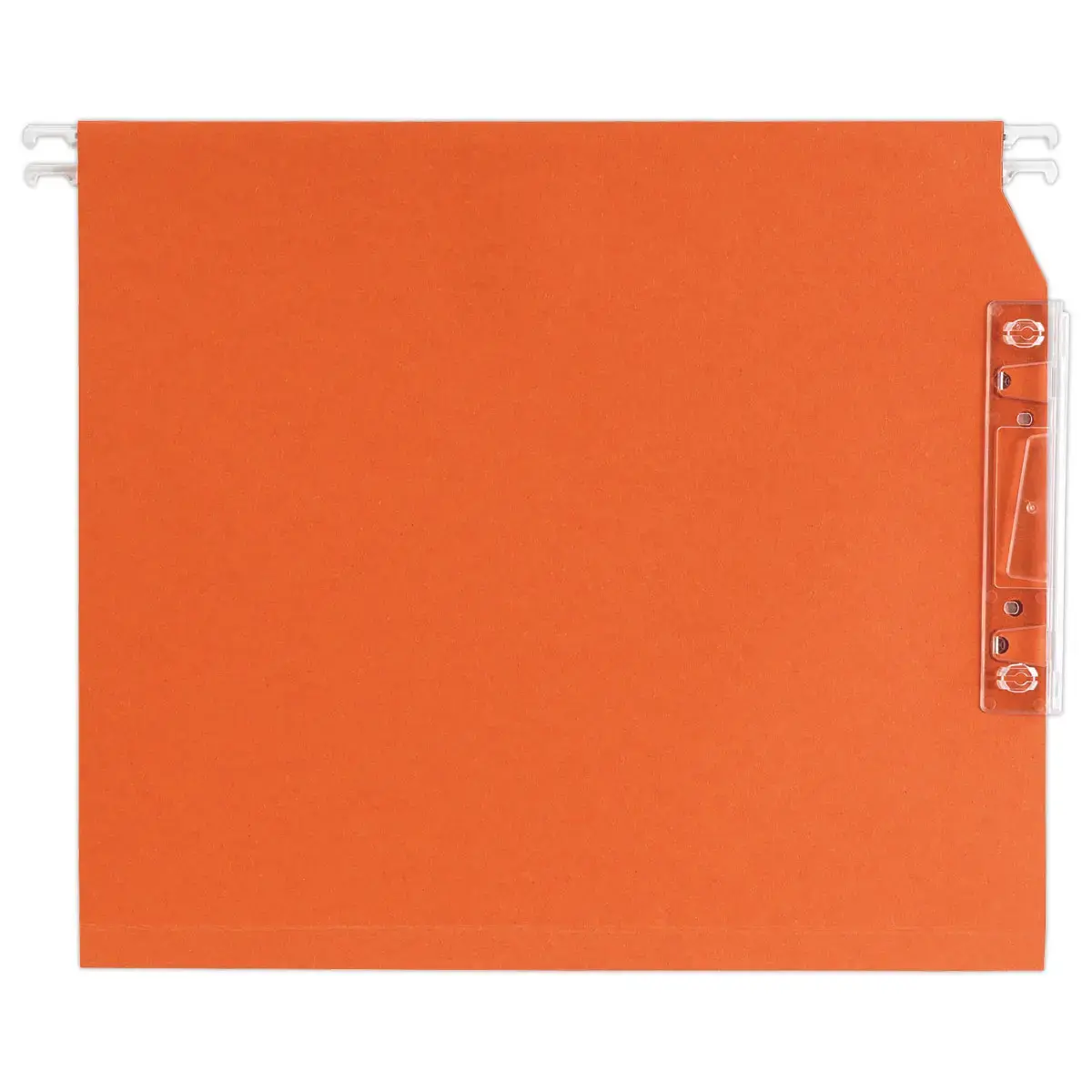 25 Hangmappen voor kasten in gerecycleerd kraftkarton - Oranje - 15 mm