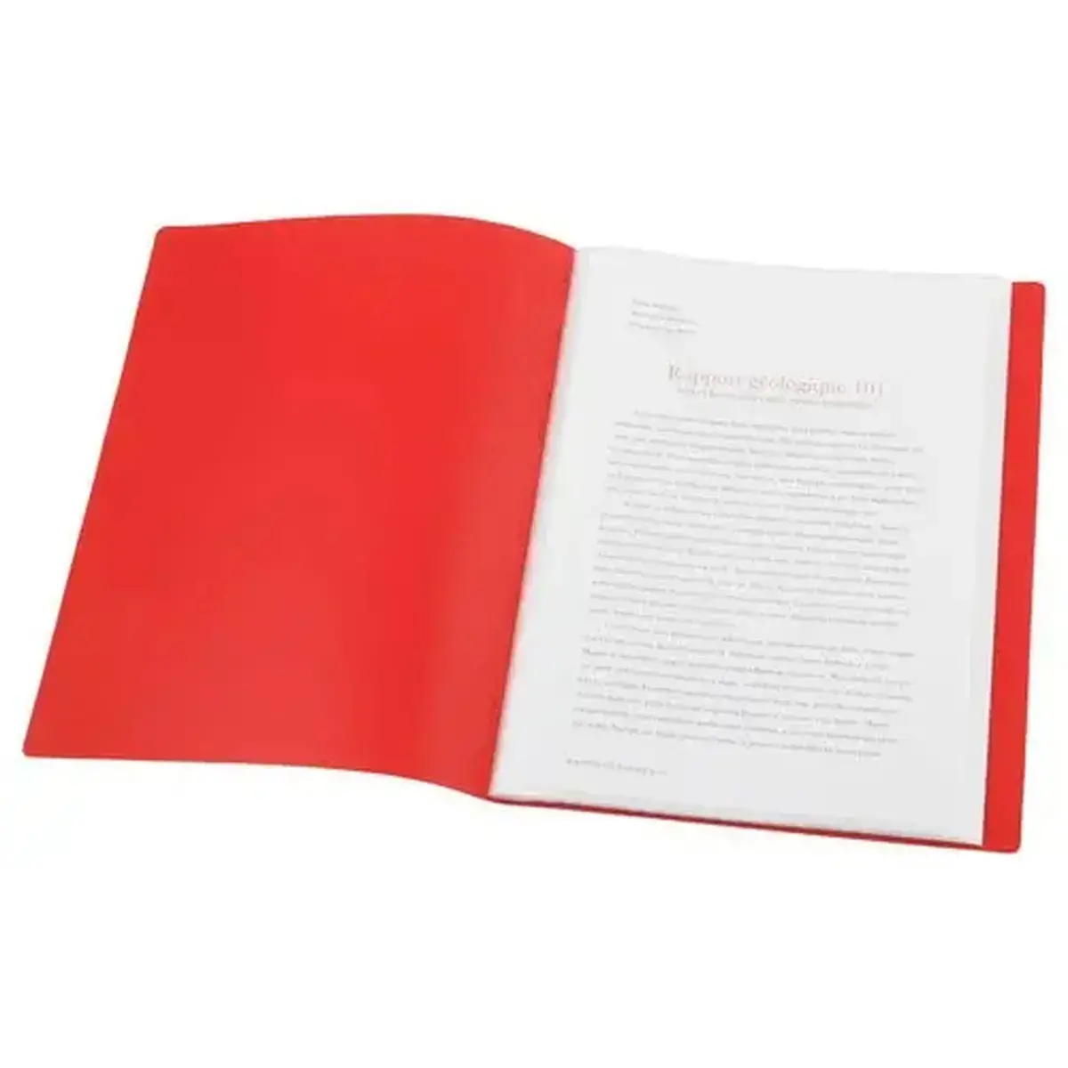 Presenteermappen A4 - Rood - 40 hoezen