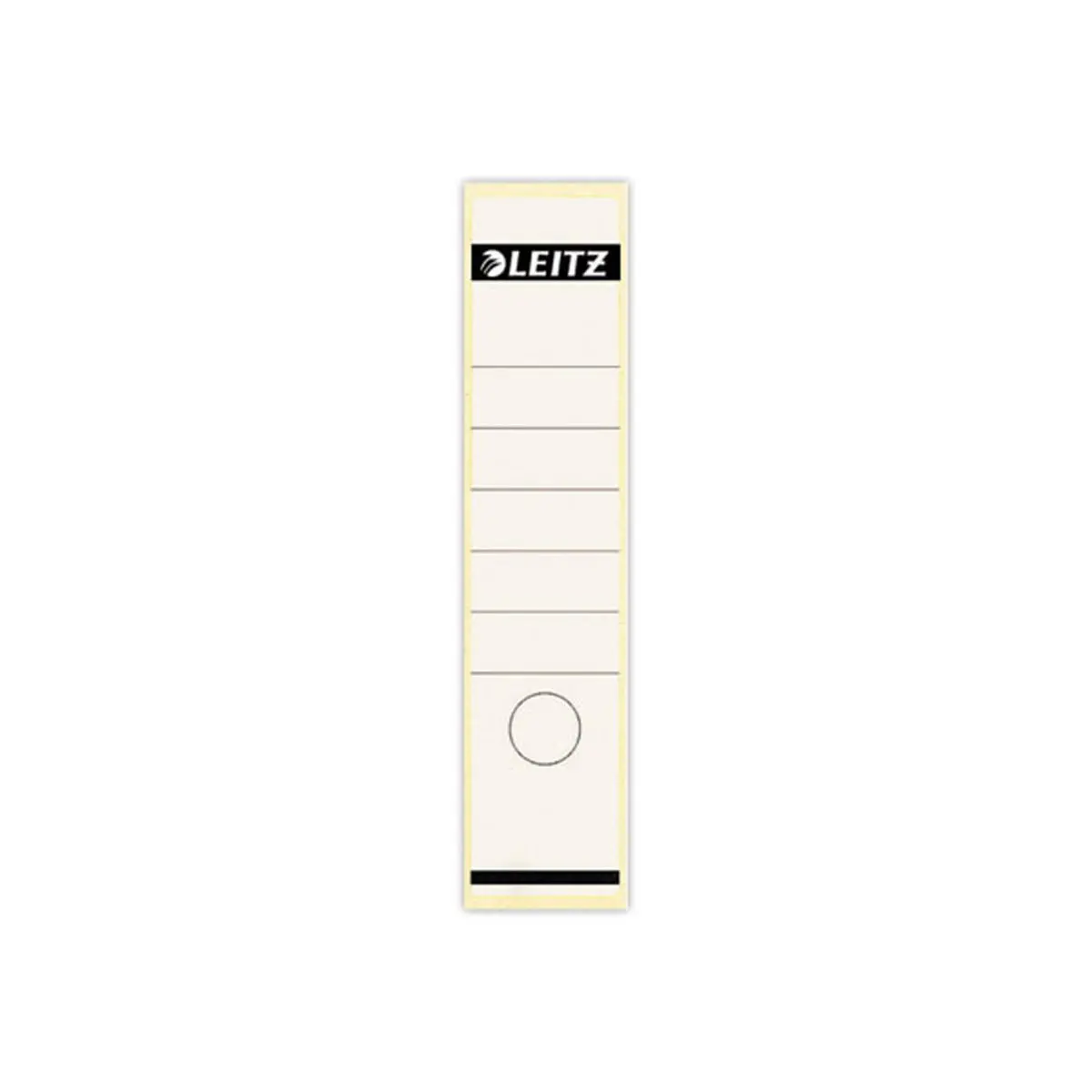 10 Labels voor LEITZ 1640 ringband (groot/lang)