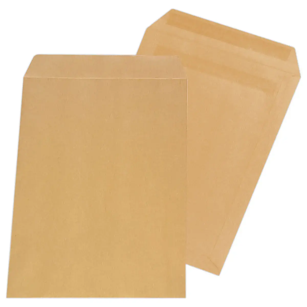 250 Witte enveloppen met siliconestrook en venster - 90g - 162x229mm - GPV