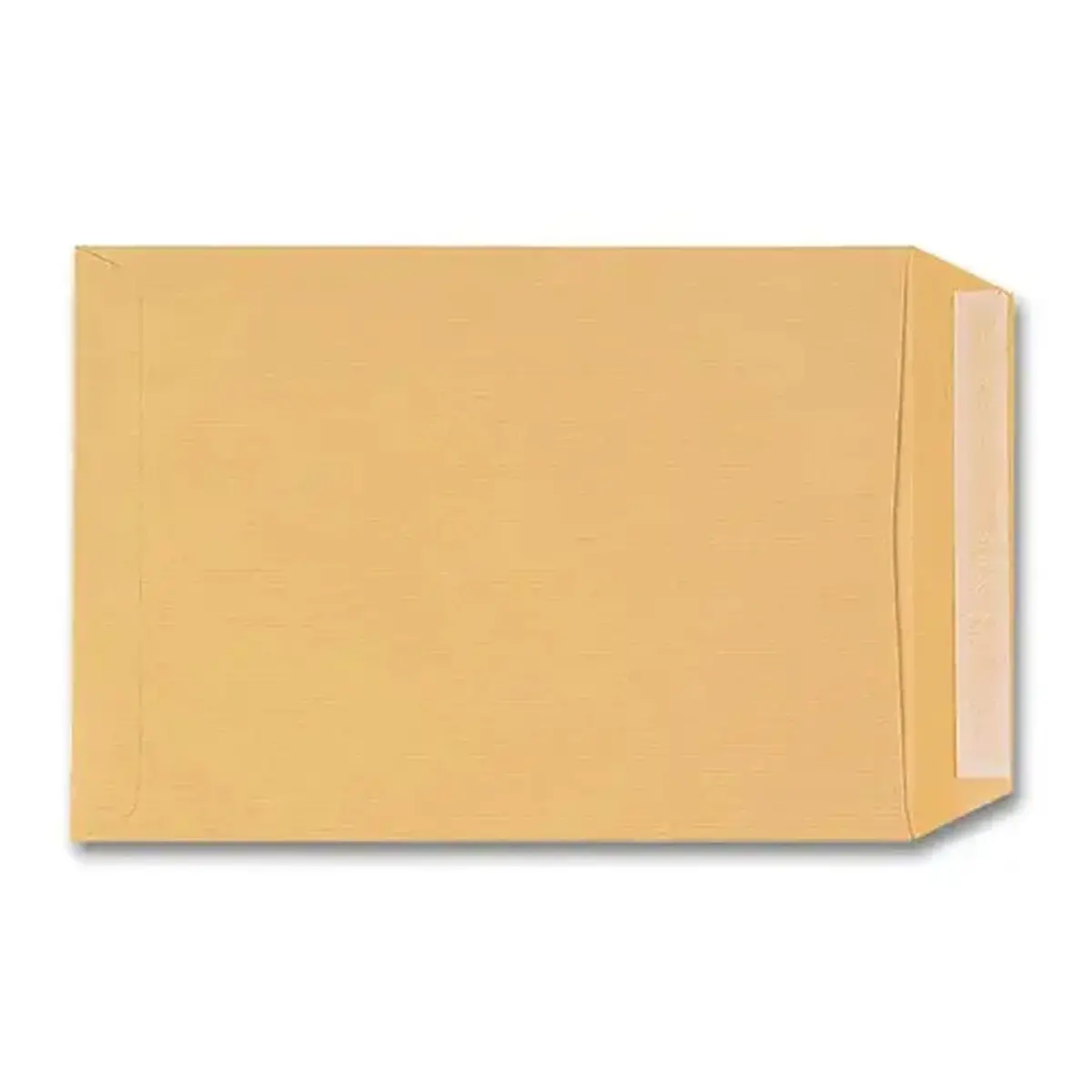 250 Witte omslagen met eco siliconestrook zonder sluiting - 229 x 324 mm - 90g - GPV