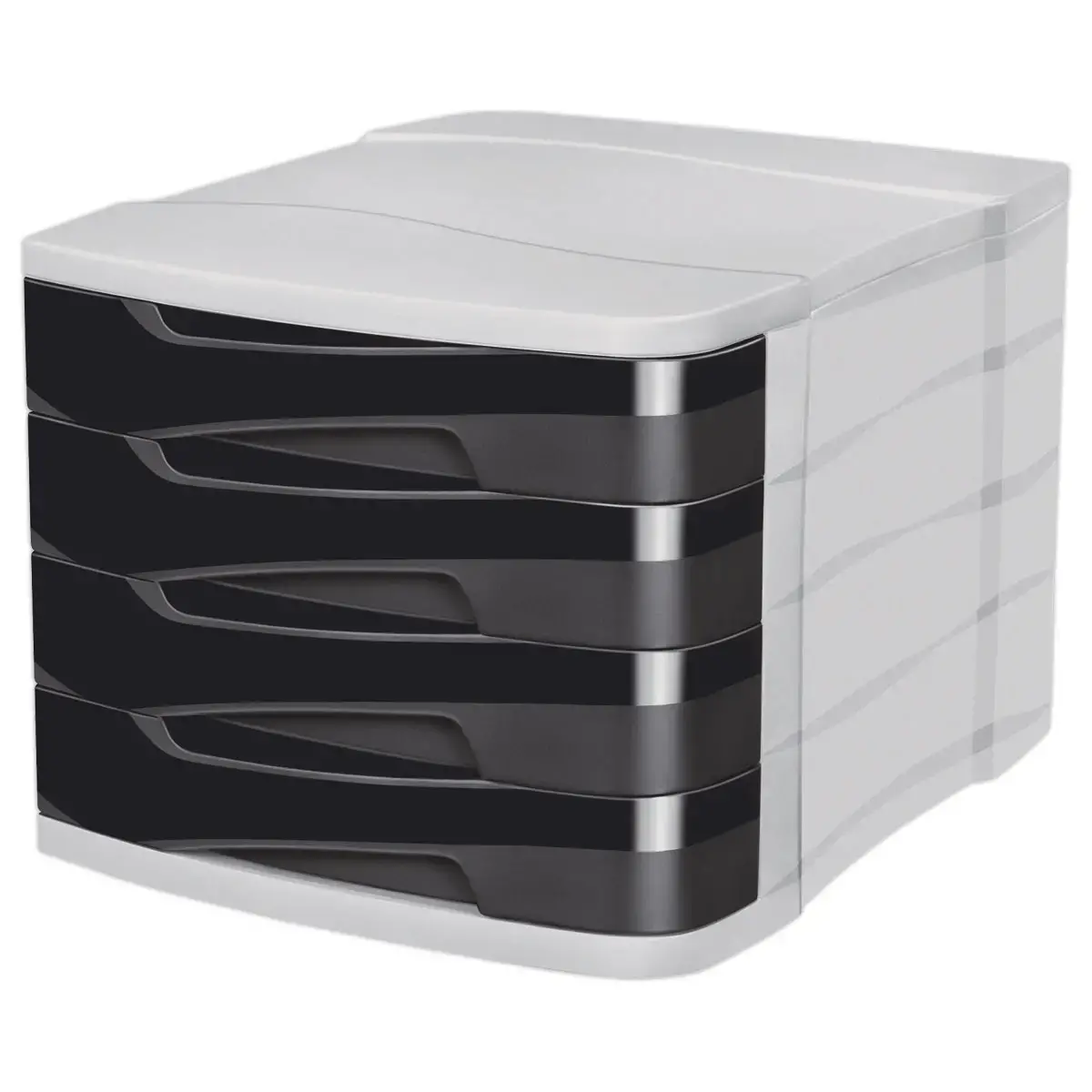 Klasseermodule CEP ELLYPSE - 4 laden -Zwart - gerecycleerd
