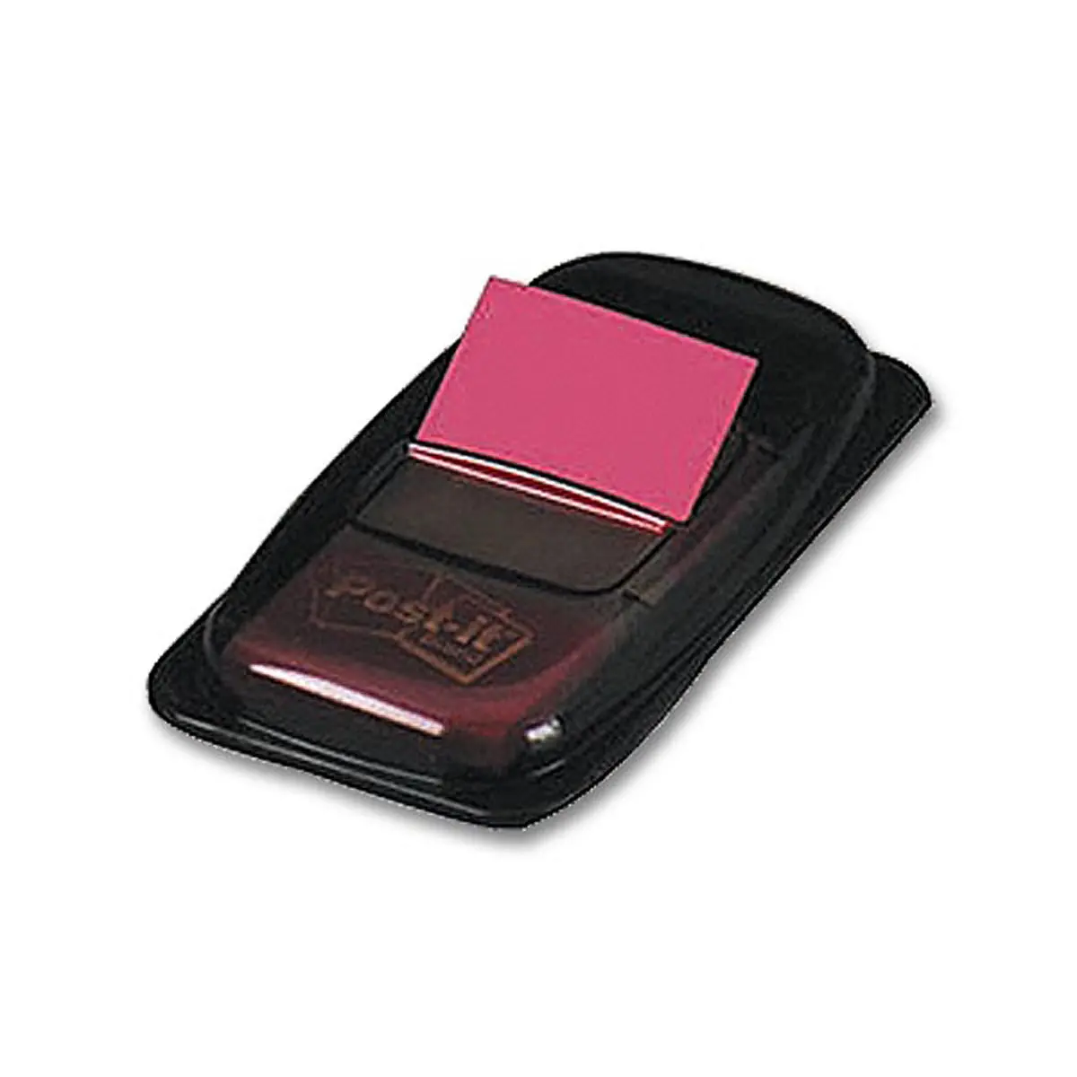 POST-IT&reg; zachte indextab-bladwijzers gekleurd 25x44 mm - dispenser met 50 stuks - Roze 