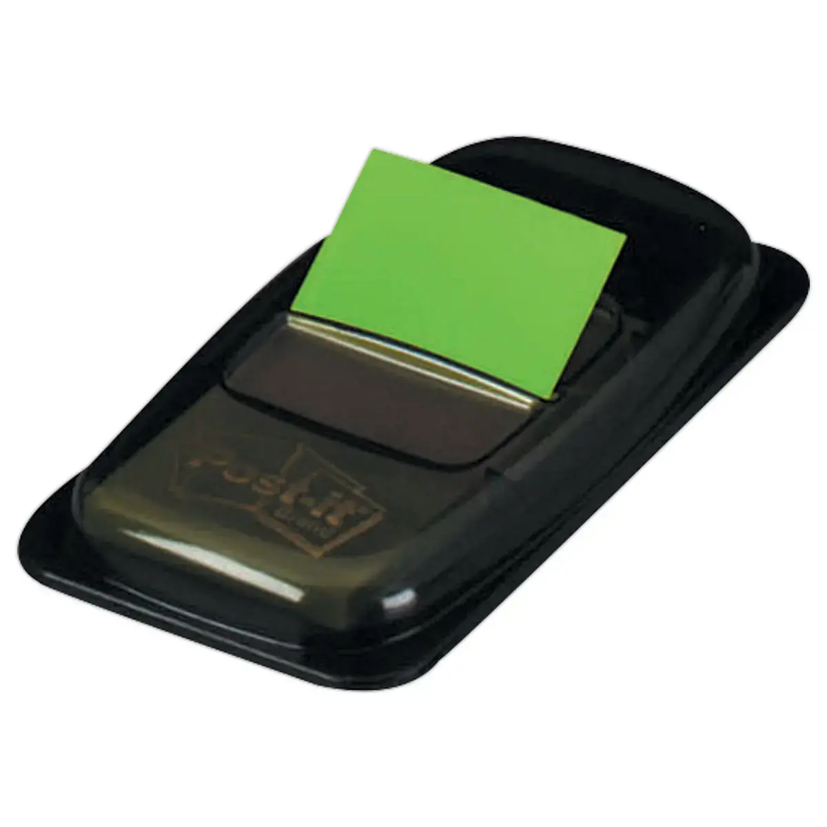 POST-IT® zachte indextab-bladwijzers gekleurd 25x44 mm - dispenser met 50 stuks - Groen