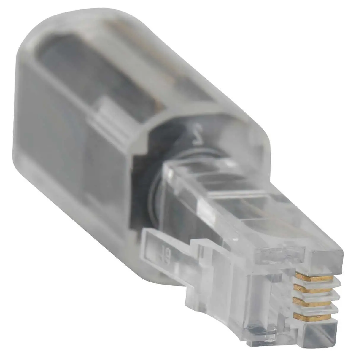 Telefoonadapter RJ09 anti-oprolsysteem