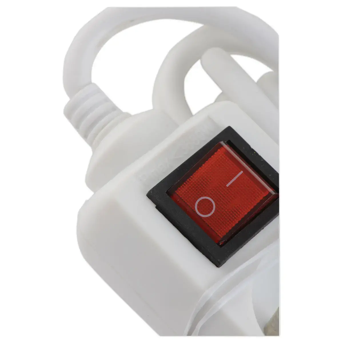 Contactdoos 5-voudig - schakelaar - kabel 4m 