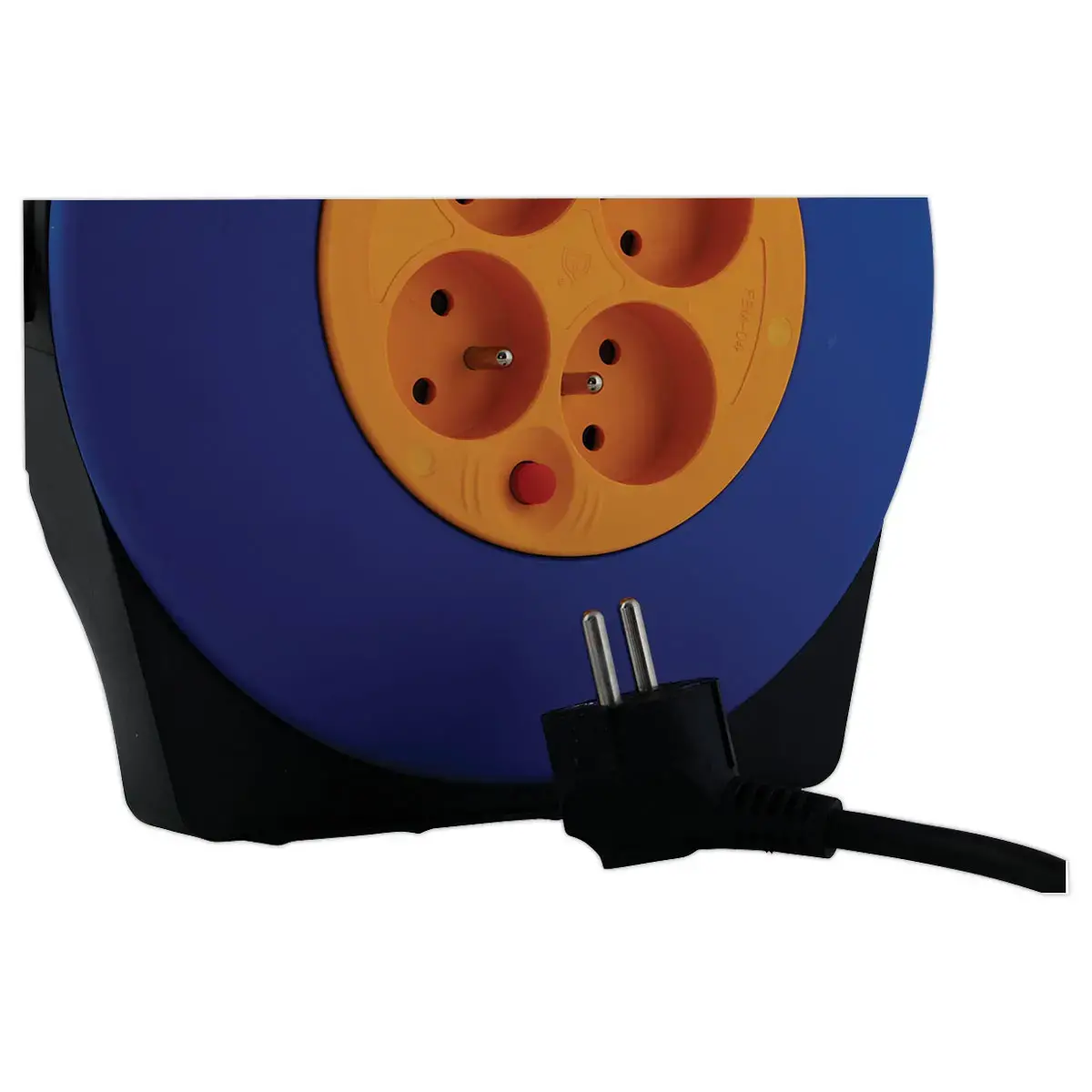 Verlengsnoer met haspel - 10 meter 