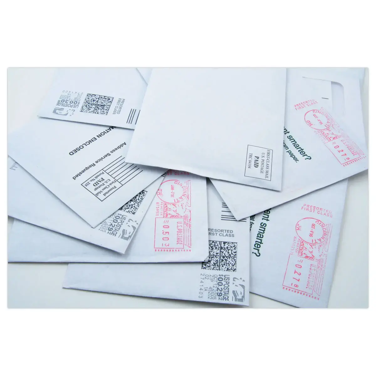 1000 Etiketten voor frankeermachines - 140x40mm = 1 etiket per vel