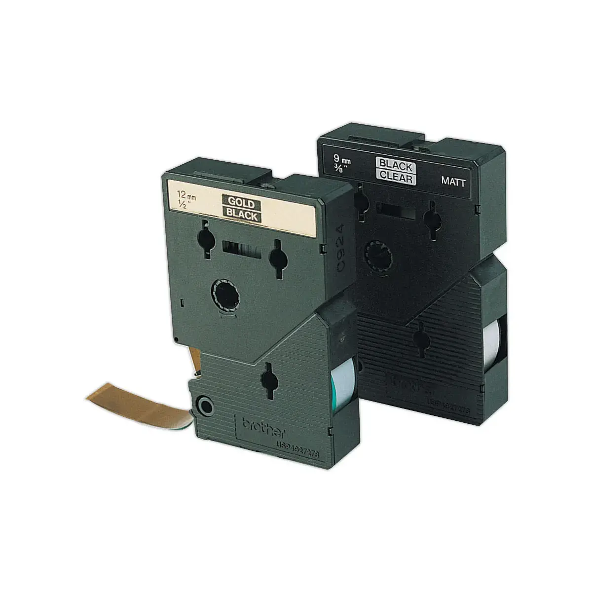 Tape BROTHER TC291 - 9mm - Afdruk Zwart/Achtergrond Wit