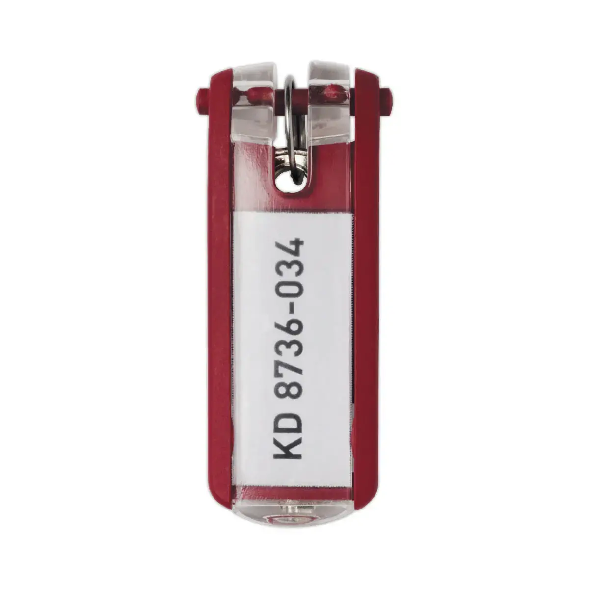 6 Sleutelhangers DURABLE Key Clip voor kast Key Box