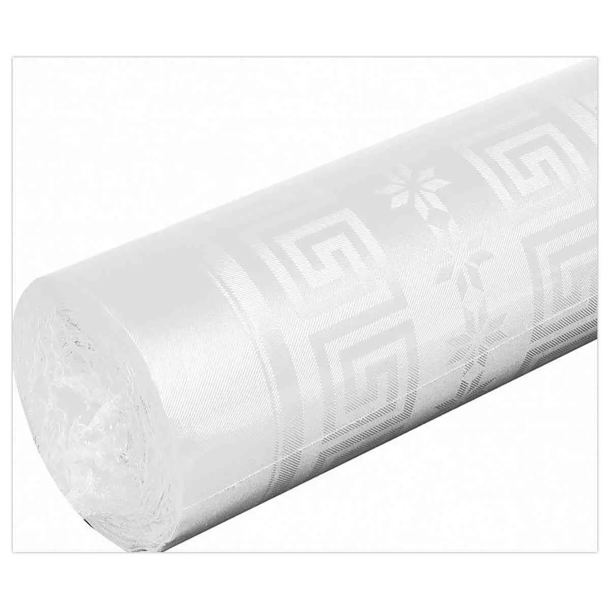 Papieren tafelkleed rol - L 10 x B 1,20 m - Wit