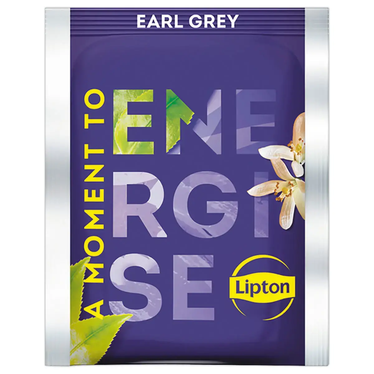 25 theezakjes Earl Grey " Energise" smaak Bergamote.