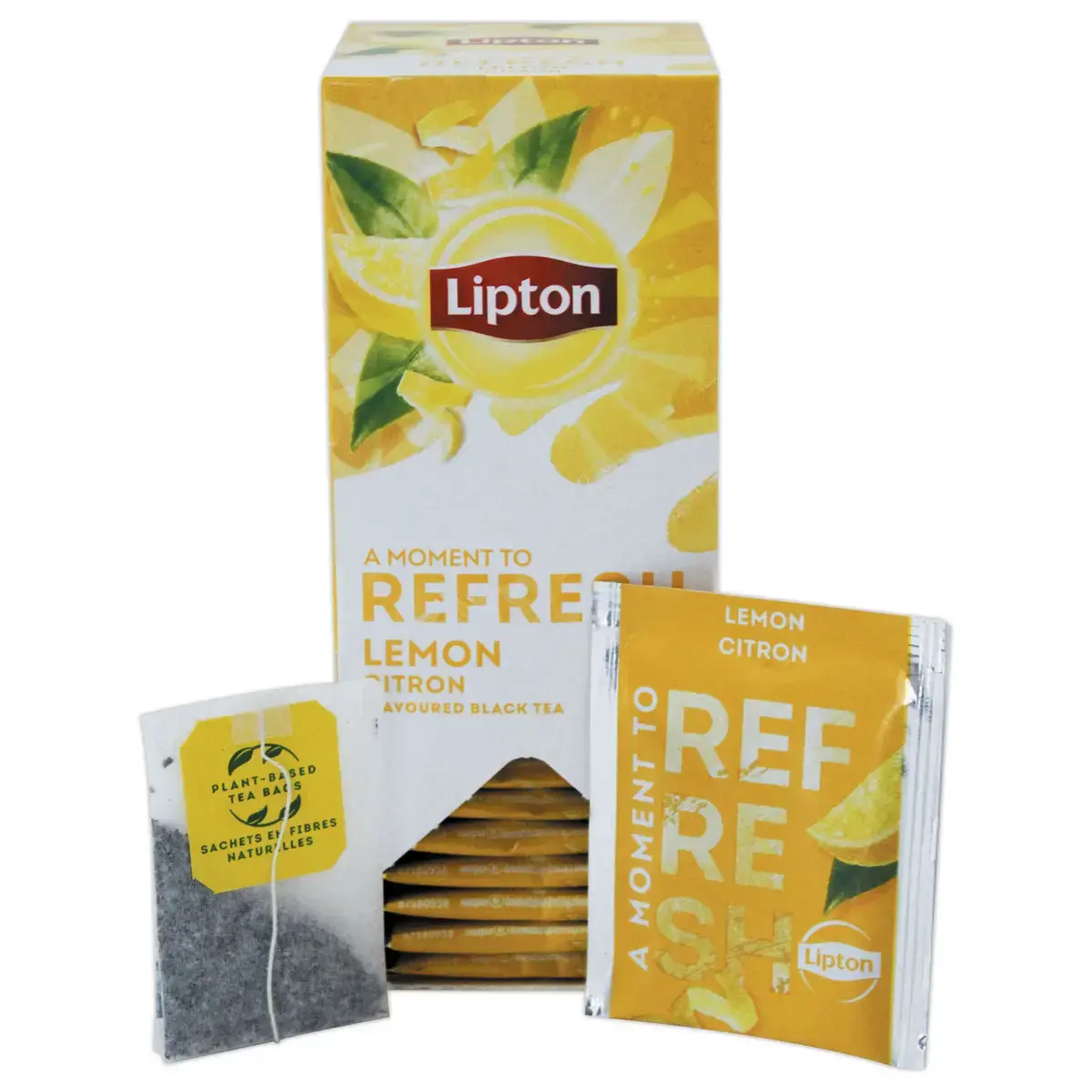 25 theezakjes LIPTON aroma CITROEN