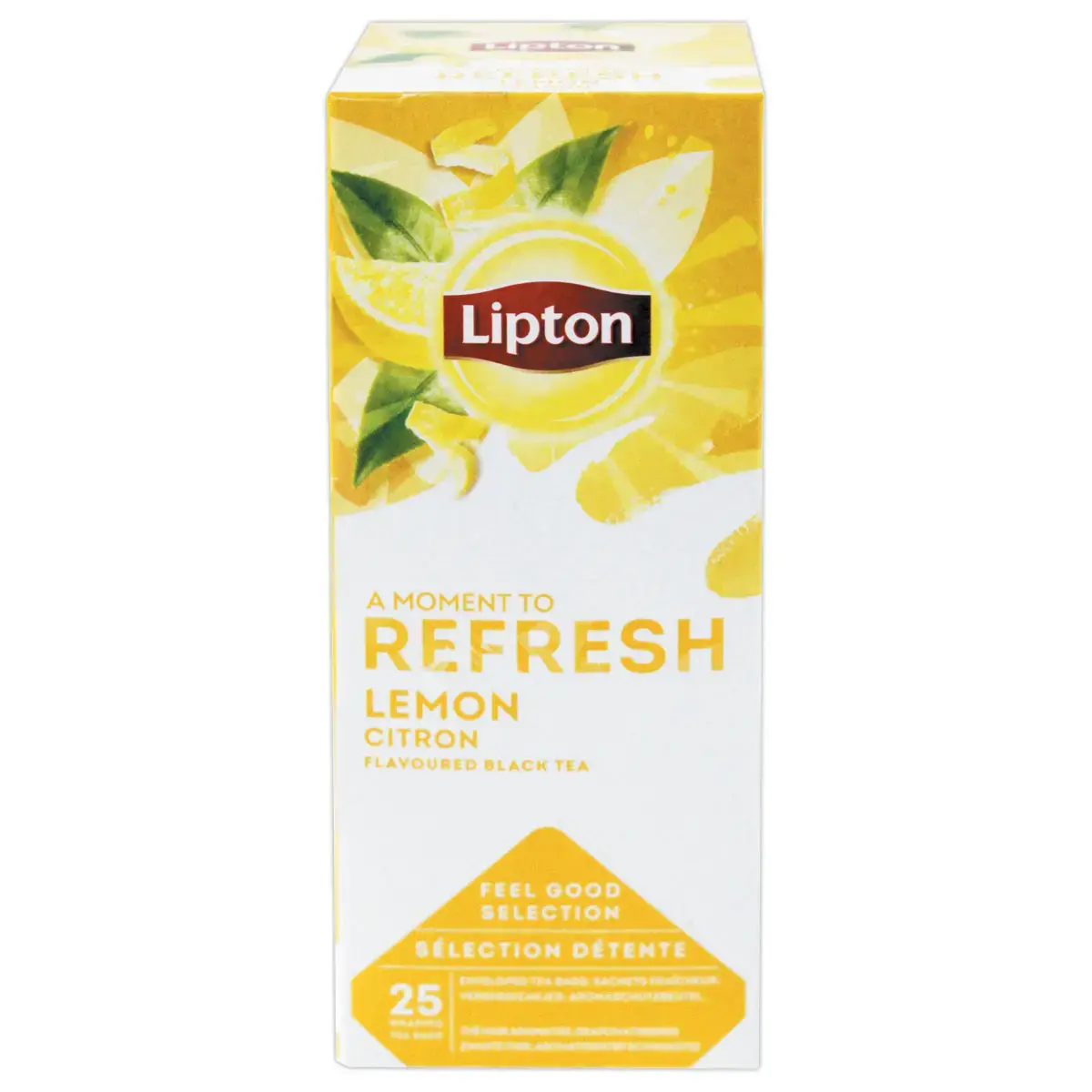 25 theezakjes LIPTON aroma CITROEN