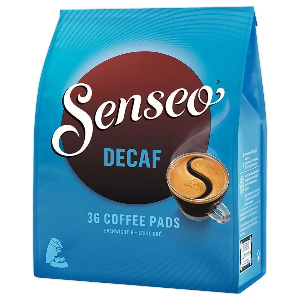 36 Zachte doses SENSEO decaf 36D