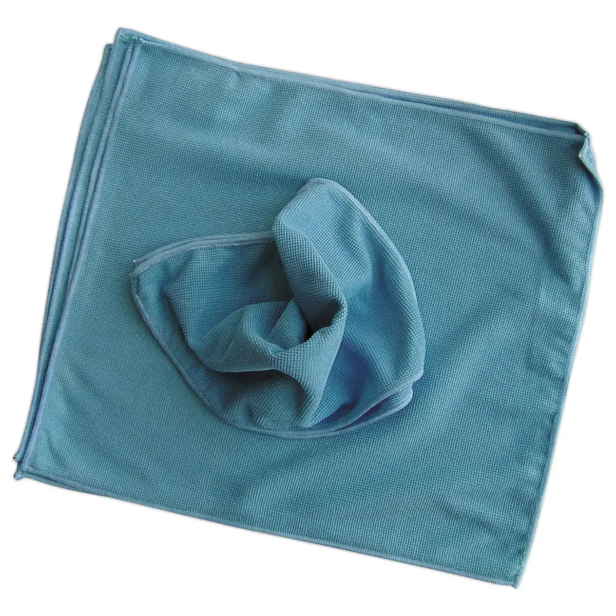 5 Multifunctionele microvezeldoekjes - Blauw