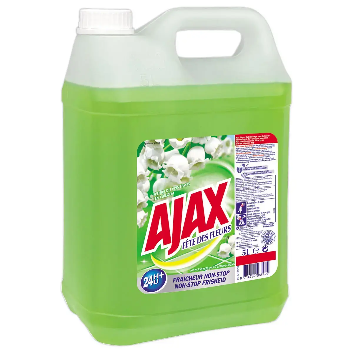 Bus 5 L detergent AJAX - Parfum Lentebloesem