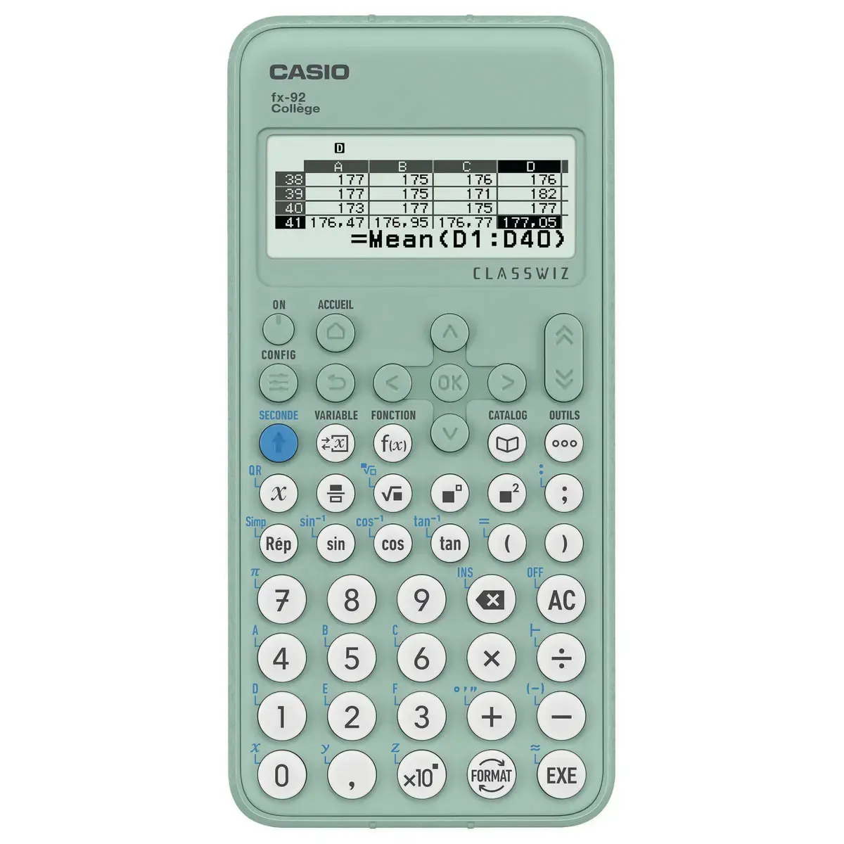 Wetenschappelijke rekenmachine - CASIO - FX 92